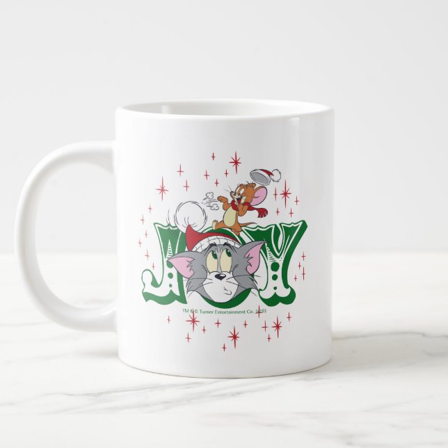 Grande Tasse Tom and Jerry Holiday Joy (Gauche)