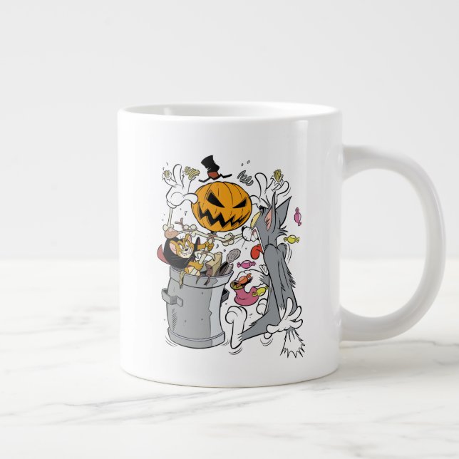 Grande Tasse Tom & Jerry | Boo à Tom (Droite)