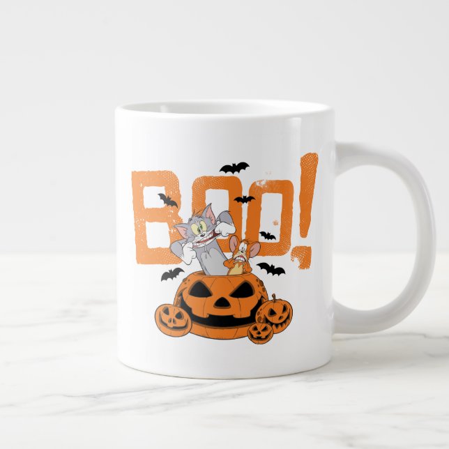 Grande Tasse Tom & Jerry | Happy Halloween Boo (Droite)
