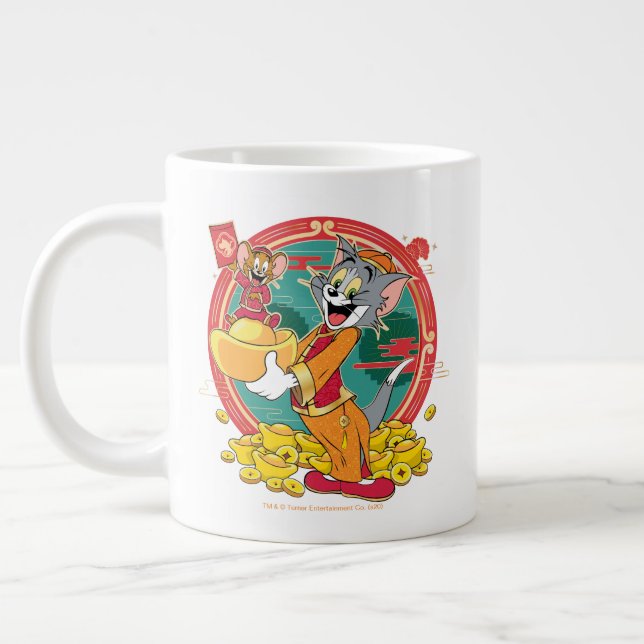 Grande Tasse Tom & Jerry New Years Red Envelope (Gauche)