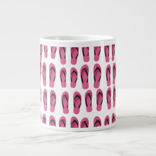 Grande Tasse Tongs roses