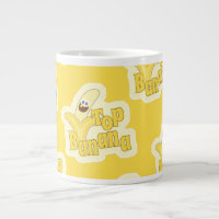 Top Banana Fun Motivational Jaune Toon Motif