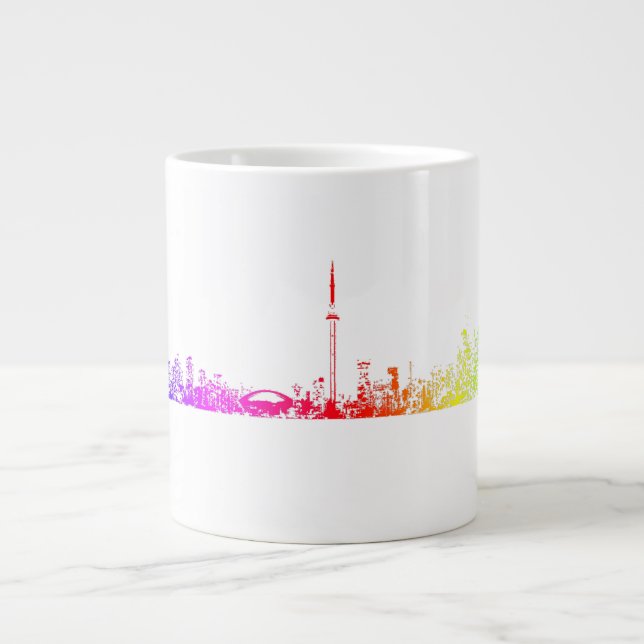 Grande Tasse Toronto Rainbow (Devant)