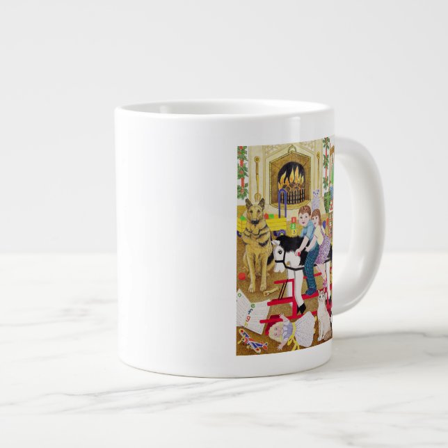Grande Tasse Tour-un-Coq-Cheval (Devant droit)