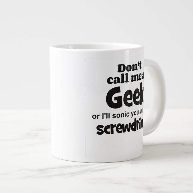 Grande Tasse tournevis geek bf (Devant droit)