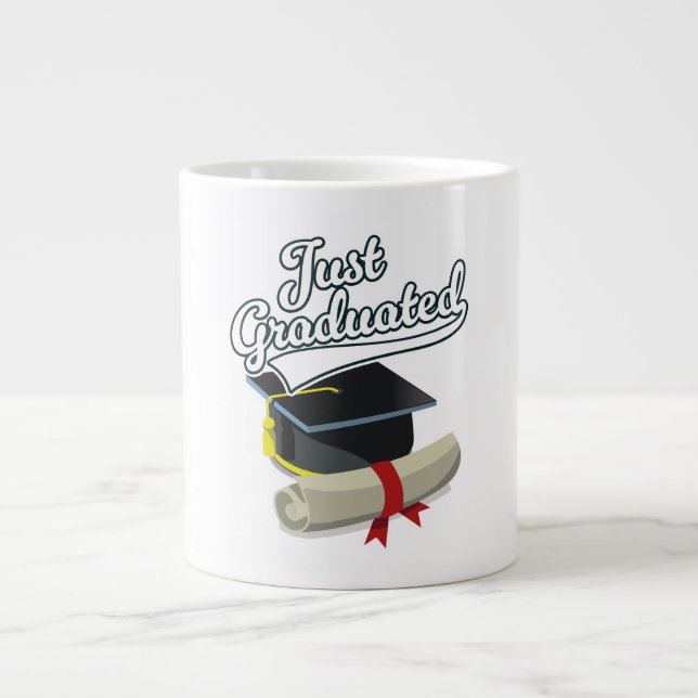 Grande Tasse Tout juste diplômé !  (Devant)