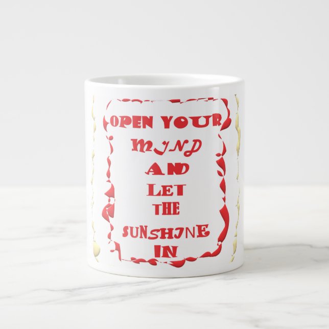 GRANDE TASSE TOUT SUR L'ESPRIT SANTÉ ESPRIT (Devant)