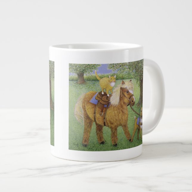 Grande Tasse Toute la partie de l'amusement (Devant droit)