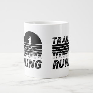 Grande Tasse Trail Running au coucher du soleil avec Bergen