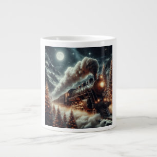 Grande Tasse Train de nuit d'hiver/Noël