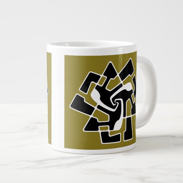 Grande Tasse Tri-flèche du logo Alien (Devant droit)