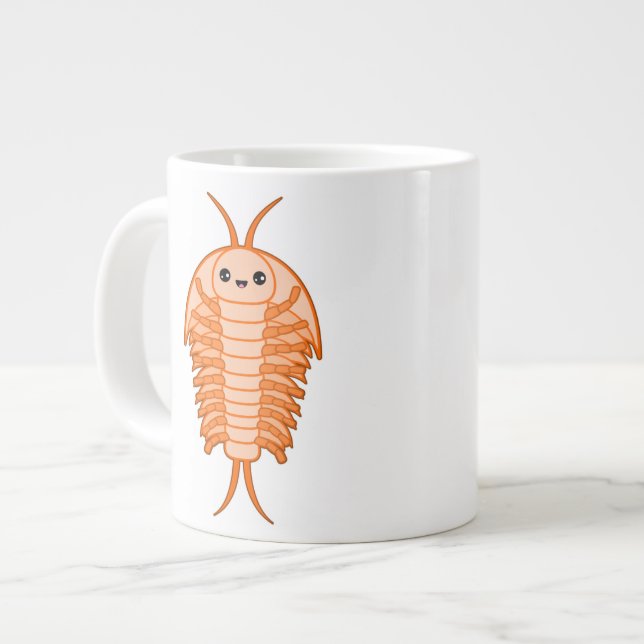 Grande Tasse Trilobite de Kawaii (Devant gauche)