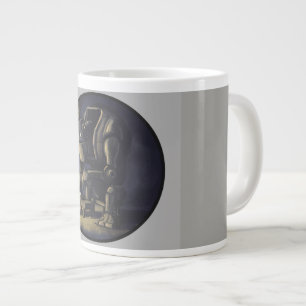 Grande Tasse Triste bouge de sténographe en fer