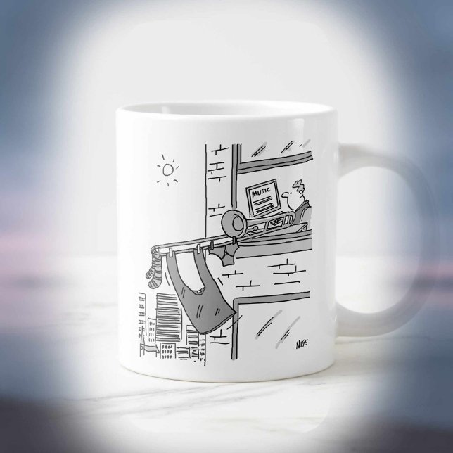 Grande Tasse Tromboniste s'attaque à sa peau (Créateur téléchargé)