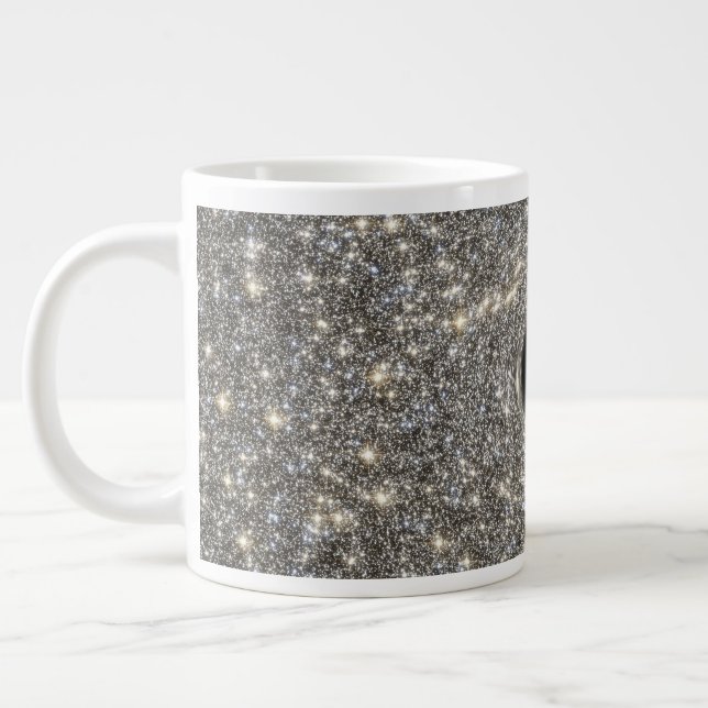 Grande Tasse Trou Noir Supermassif Au Milieu D'Une Galaxie. (Gauche)