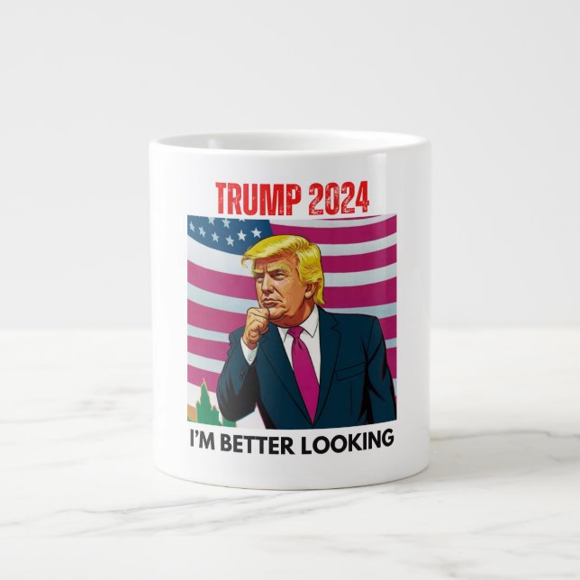 GRANDE TASSE TRUMP 2024 JE VAIS MIEUX REGARDER (Devant)