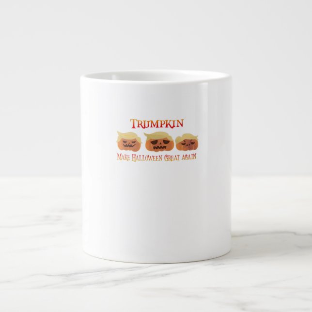 Grande Tasse Trumpkin Conception amusante (Devant)