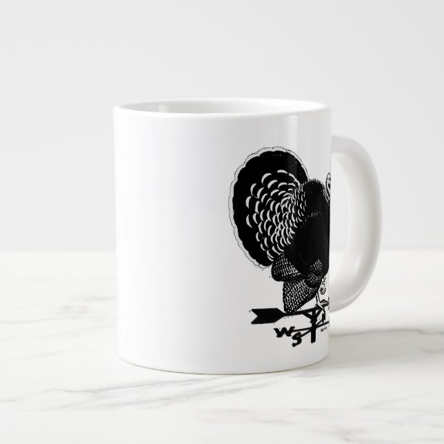 Grande Tasse Turquie Weathervane (Devant droit)