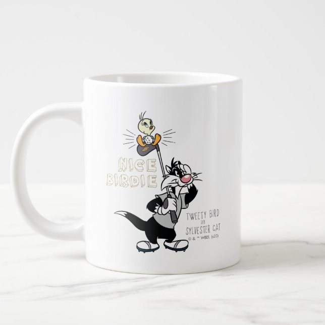 Grande Tasse TWEETY™ & SYLVESTER™ Golf - Nice Birdie (Gauche)