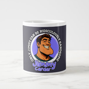 Grande Tasse Type Beau Gosse Pop Art Spécialité Deux-Tons