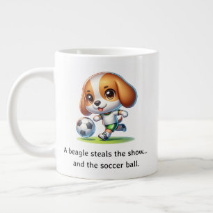 Grande Tasse Un beagle vole le spectacle