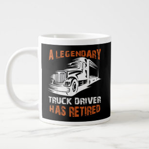 Grande Tasse Un conducteur de camion légendaire a pris sa retra