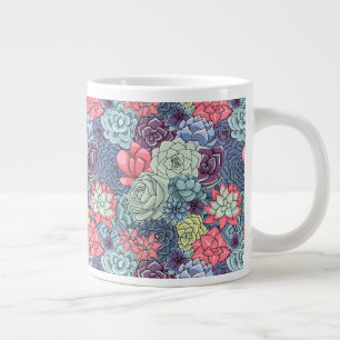 Grande Tasse Un Motif réussi coloré