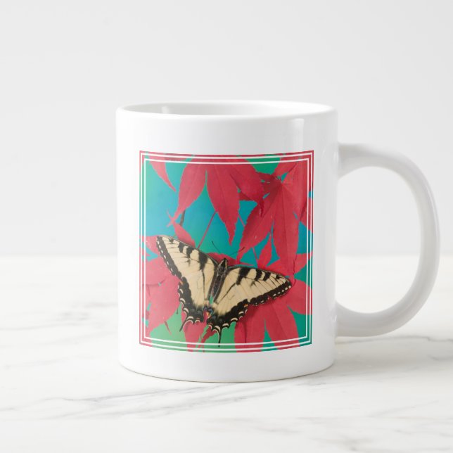 Grande Tasse Un papillon swallowtail tigre canadien (Droite)
