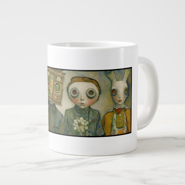 Grande Tasse Un peu fou (Devant droit)