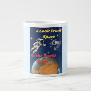 Grande Tasse Un regard de l'espace, alors que le monde brûle