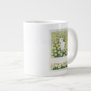 Grande Tasse Un ressort dans l'étape