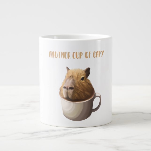 Grande Tasse Une autre Coupe de Capy avec de mignons Capybara (Devant)