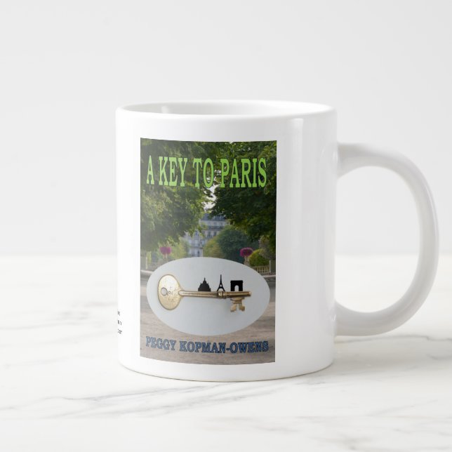 Grande Tasse "Une clé pour Paris" (Droite)