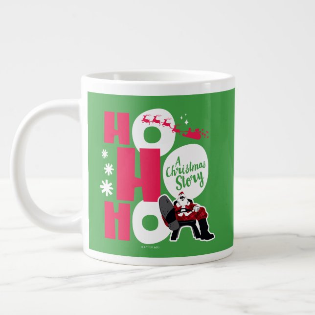 Grande Tasse Une histoire de Noël | Ho Ho Ho (Gauche)