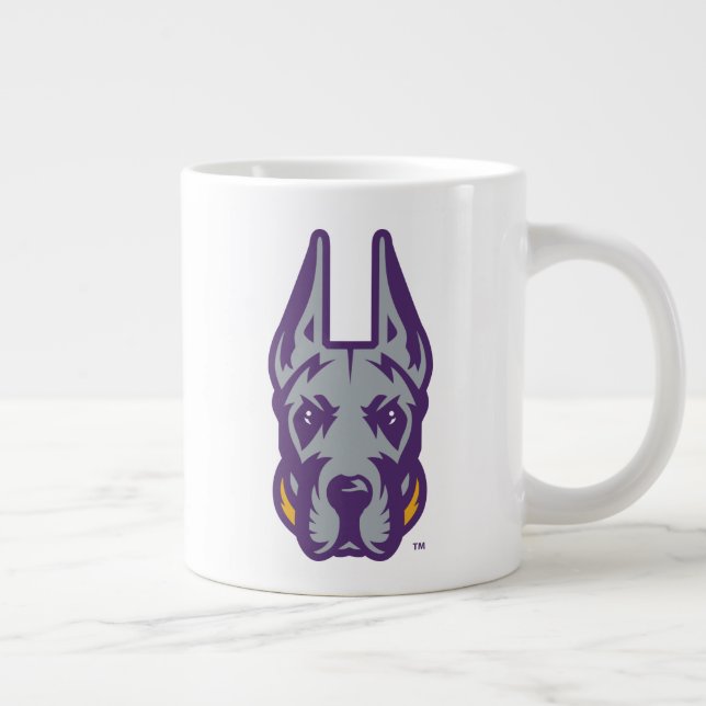 Grande Tasse Université d'Albany Chef de la mascotte Great Dane (Droite)