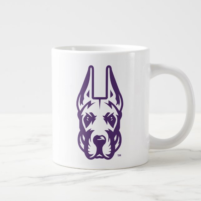 Grande Tasse Université d'Albany Chef de la mascotte Great Dane (Droite)
