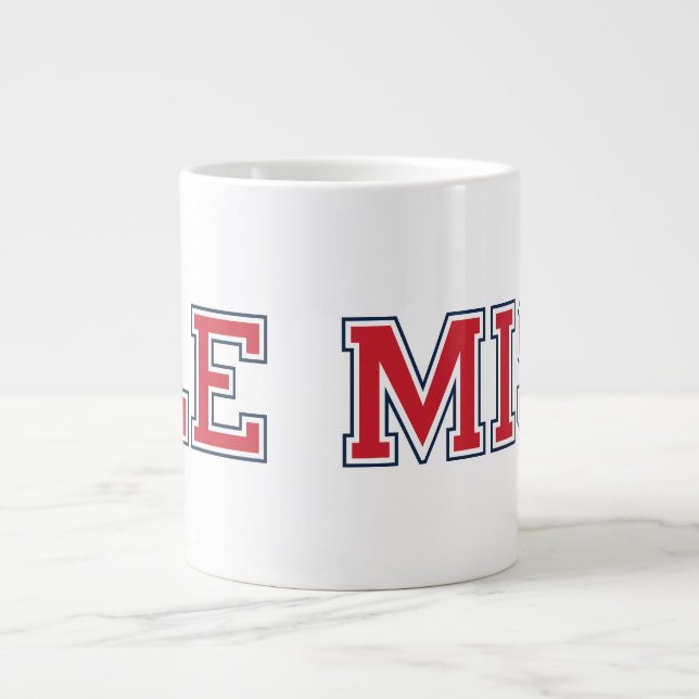 Grande Tasse Université du Mississippi | Ole Miss Wordmark (Devant)