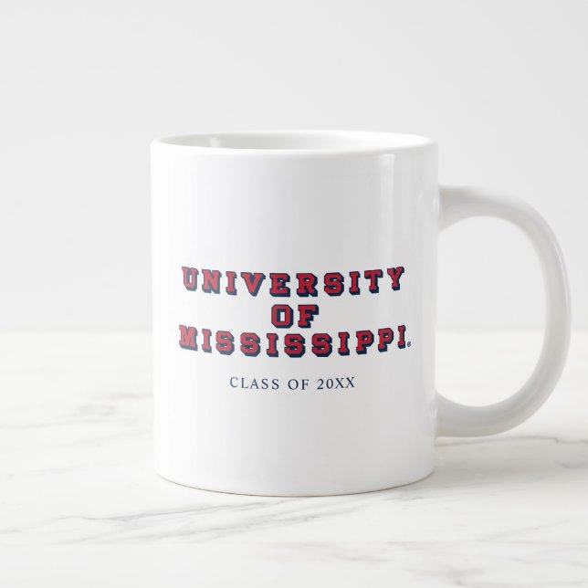 Grande Tasse Université du Mississippi | Type de bloc (Droite)