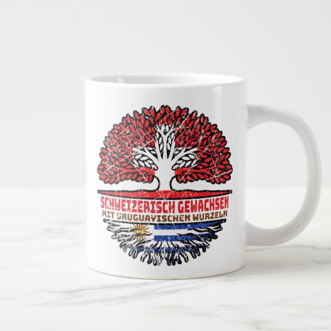 Grande Tasse Uruguay Uruguayisch Schweizer Schweiz Baum Wurzel (Droite)