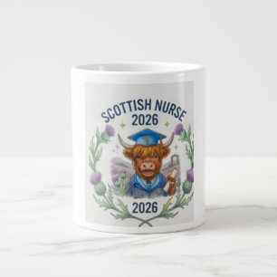 Grande Tasse Vache des Highlands mignonne - Remise des diplômes