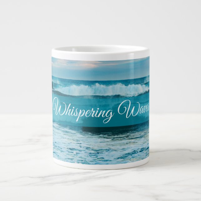 Grande Tasse Vagues de Whispering : ASMR d'inspiration océaniqu (Devant)