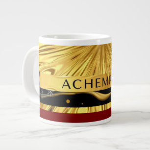 Grande Tasse Vaisselle de designer Achempong : Opule cramoisi e