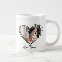 Valentine pour grand-enfant Coeur noir