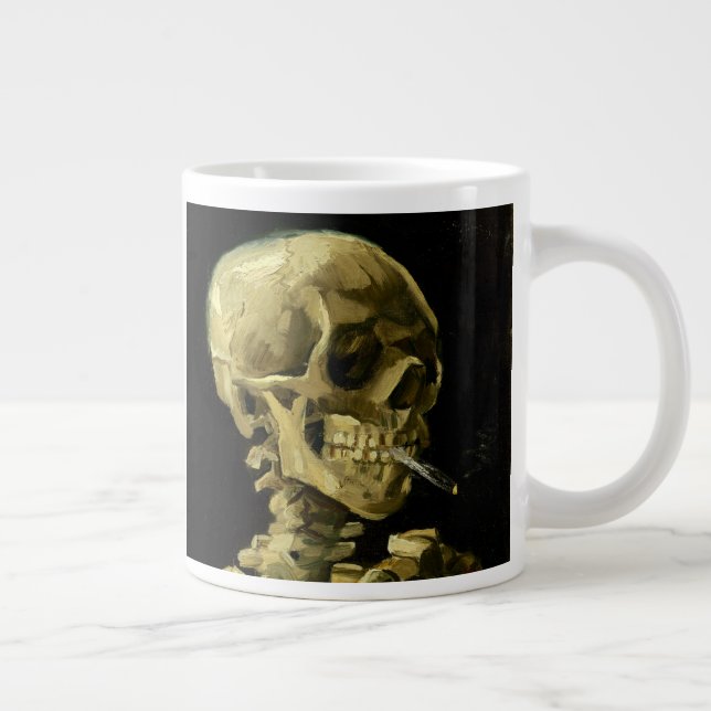 Grande Tasse Van Gogh Fumer du squelette (Droite)