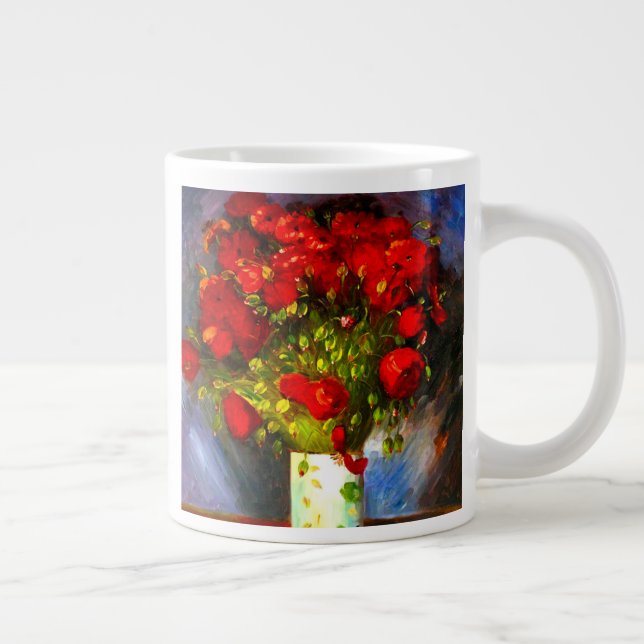 Grande Tasse Van Gogh Red Poppies (Droite)
