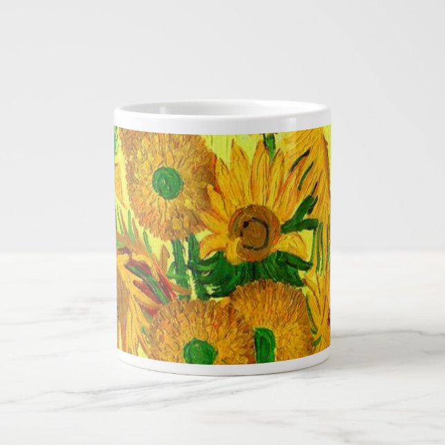 Grande Tasse Van Gogh Sunflowers (Devant)