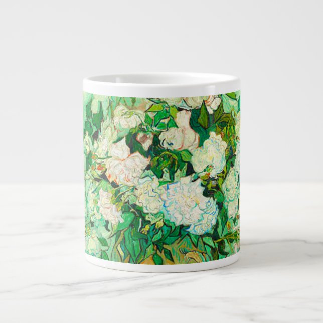 Grande Tasse Van Gogh White Roses (Devant)