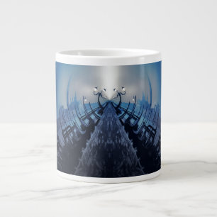 Grande Tasse VANISHING VENICE Blue Gothic Gondolas