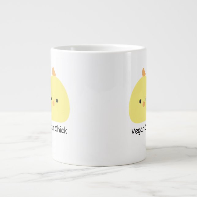 Grande Tasse Vegan Chick (Devant)