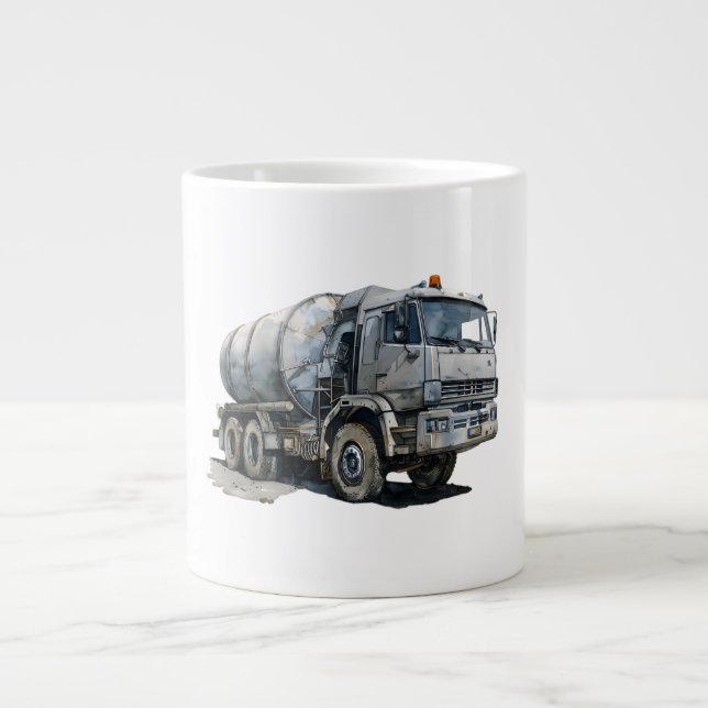 Grande Tasse Véhicule de construction (Devant)